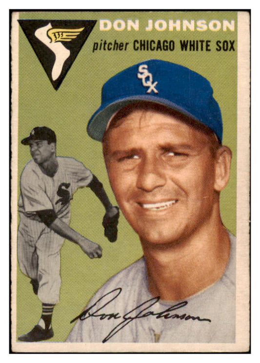 1954 Topps Baseball #146 Don Johnson White Sox EX 528517