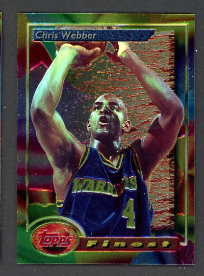 1994 Topps Finest #212 Chris Webber Warriors NR-MT 528753