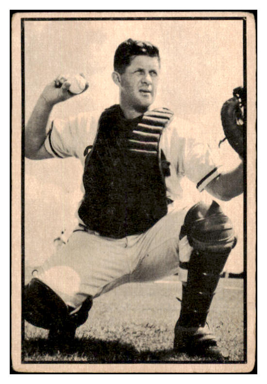 1953 Bowman Black & White Baseball #034 Ebba St. Claire Braves VG 528773