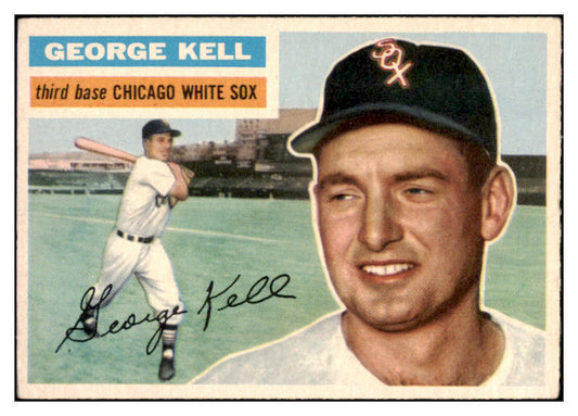 1956 Topps Baseball #195 George Kell White Sox EX-MT 529698