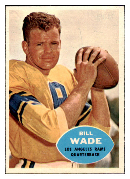 1960 Topps Football #061 Bill Wade Rams NR-MT 529737
