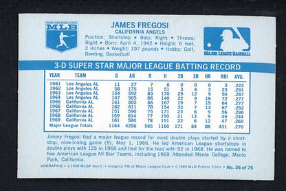 1970 Kelloggs Baseball #036 Jim Fregosi Angels NR-MT 529952