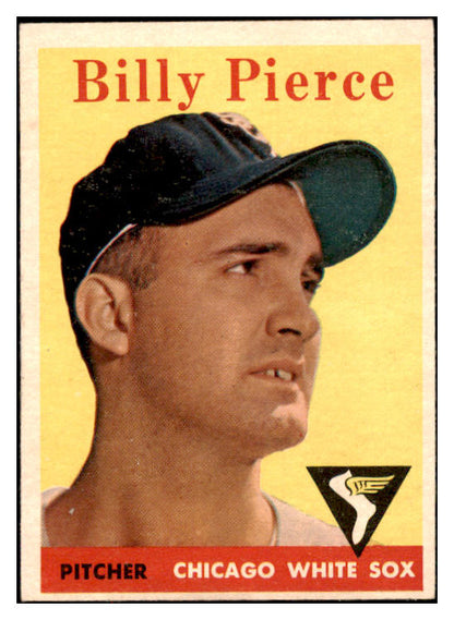 1958 Topps Baseball #050 Billy Pierce White Sox EX-MT 530226