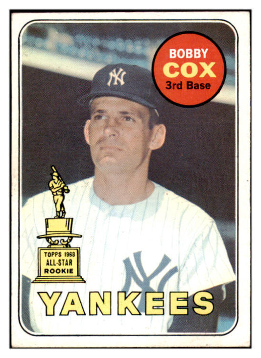 1969 Topps Baseball #237 Bobby Cox Yankees EX-MT 530323