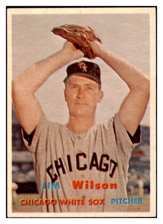 1957 Topps Baseball #330 Jim Wilson White Sox EX-MT 530390