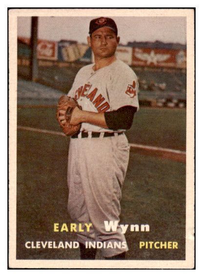 1957 Topps Baseball #040 Early Wynn Indians GD-VG 530635