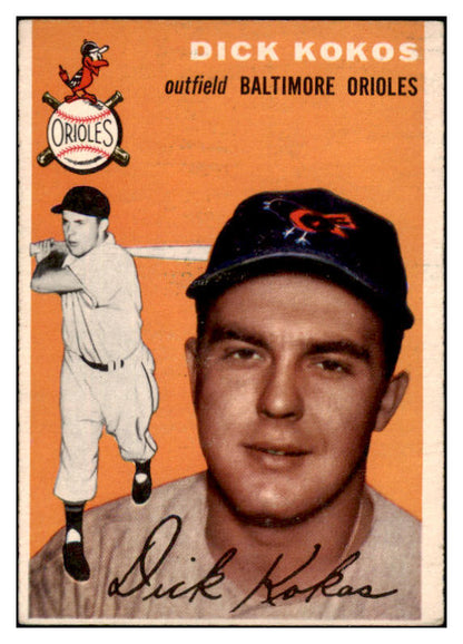 1954 Topps Baseball #106 Dick Kokos Orioles VG-EX 530655