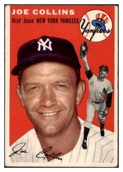 1954 Topps Baseball #083 Joe Collins Yankees VG-EX 530670