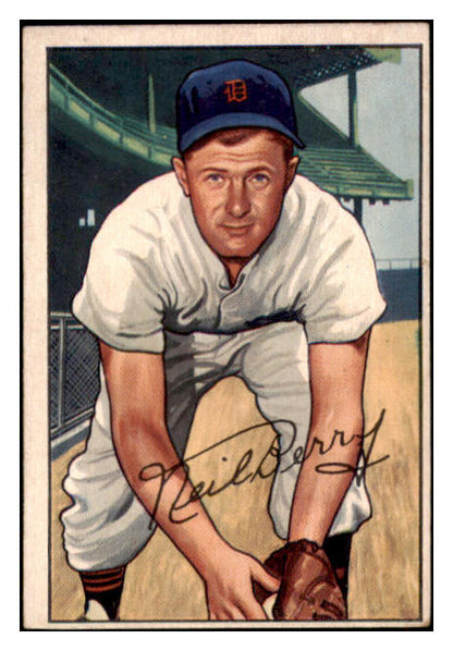1952 Bowman Baseball #219 Neil Berry Tigers EX 530895