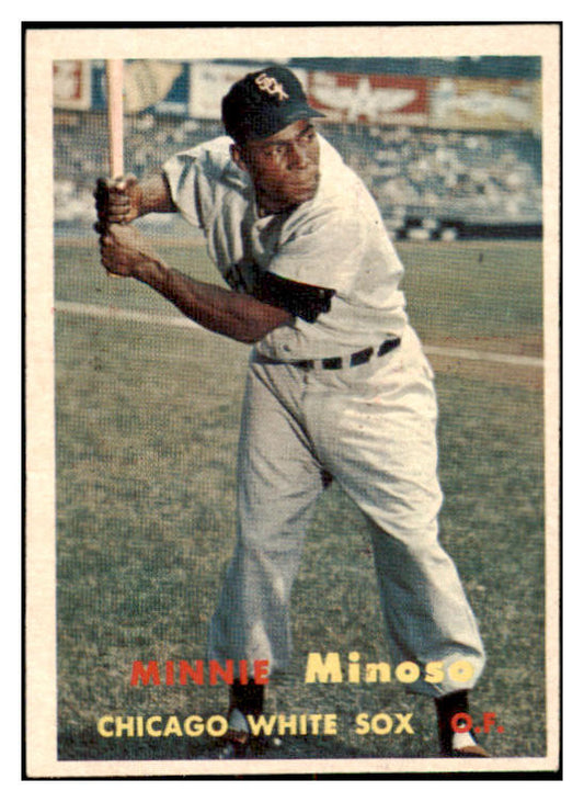 1957 Topps Baseball #138 Minnie Minoso White Sox EX-MT 530998