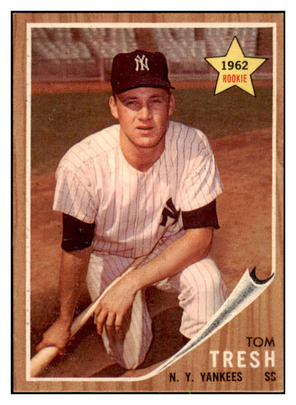 1962 Topps Baseball #031 Tom Tresh Yankees EX-MT 531015