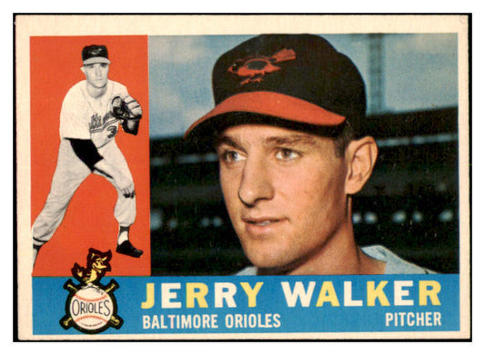 1960 Topps Baseball #540 Jerry Walker Orioles EX-MT 531209