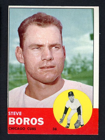1963 Topps Baseball #532 Steve Boros Cubs VG-EX 531316