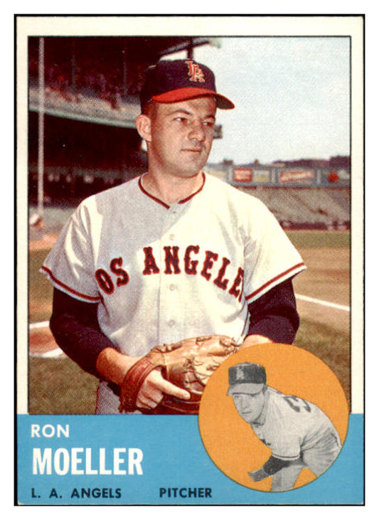 1963 Topps Baseball #541 Ron Moeller Angels EX-MT 531576