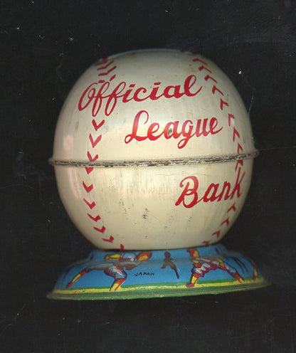 1940's Official League Coin Bank Made in Japan 531801