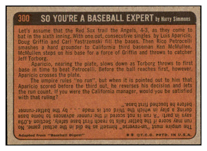 1972 Topps Baseball #300 Hank Aaron IA Braves EX-MT 531827