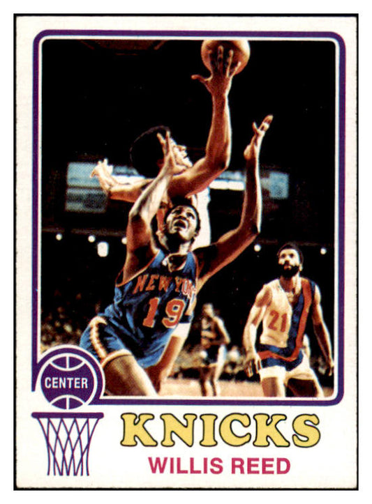 1973 Topps Basketball #105 Willis Reed Knicks EX-MT 531840