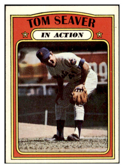 1972 Topps Baseball #446 Tom Seaver IA Mets VG-EX 532198