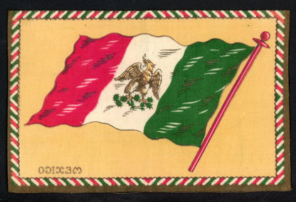 1910 B6 National Flags 5x8 Mexico EX 532356