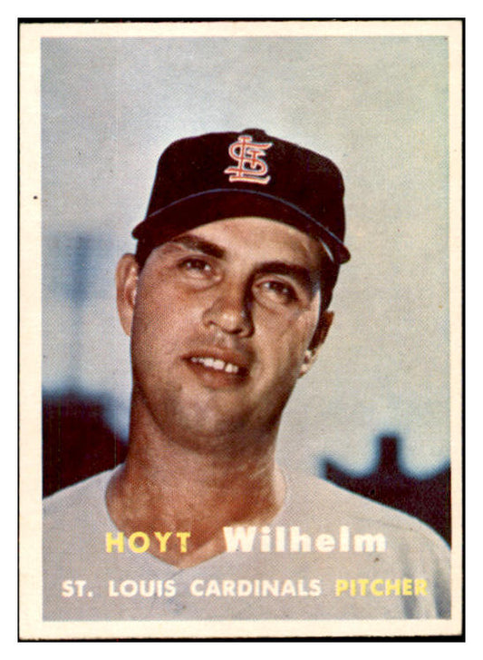 1957 Topps Baseball #203 Hoyt Wilhelm Cardinals EX-MT 532471