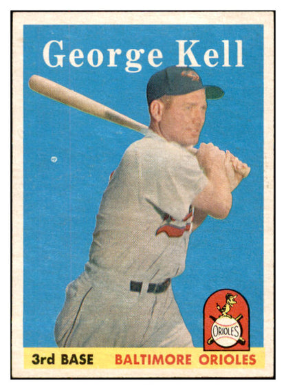 1958 Topps Baseball #040 George Kell Orioles EX-MT 532527