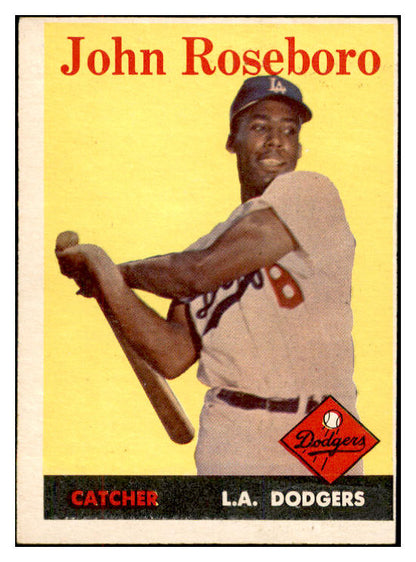 1958 Topps Baseball #042 John Roseboro Dodgers EX 532529