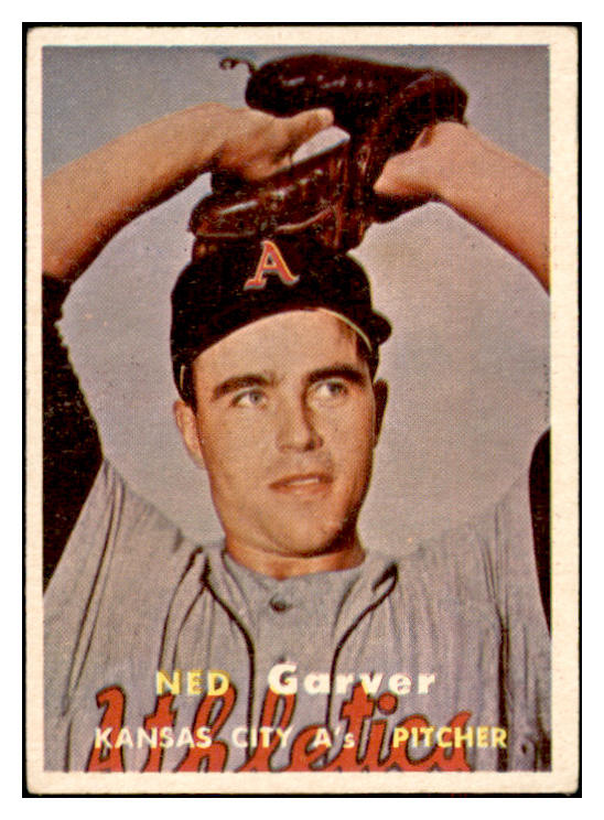 1957 Topps Baseball #285 Ned Garver A's EX-MT 532582