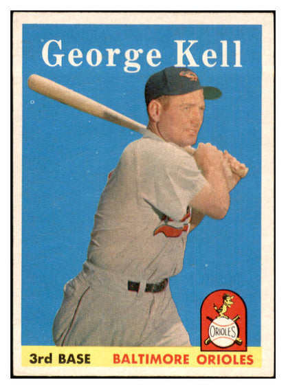1958 Topps Baseball #040 George Kell Orioles EX-MT 532722