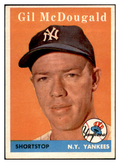 1958 Topps Baseball #020 Gil McDougald Yankees EX-MT 532723