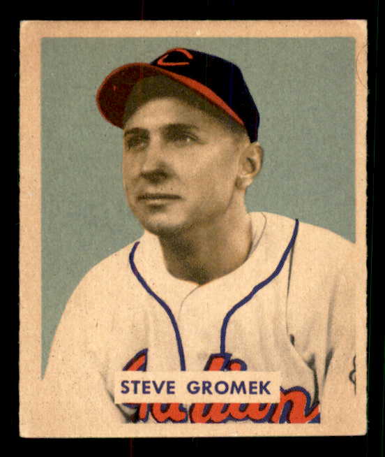 1949 Bowman Baseball #198 Steve Gromek Indians NR-MT 533052