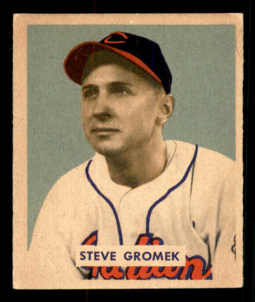 1949 Bowman Baseball #198 Steve Gromek Indians NR-MT 533052