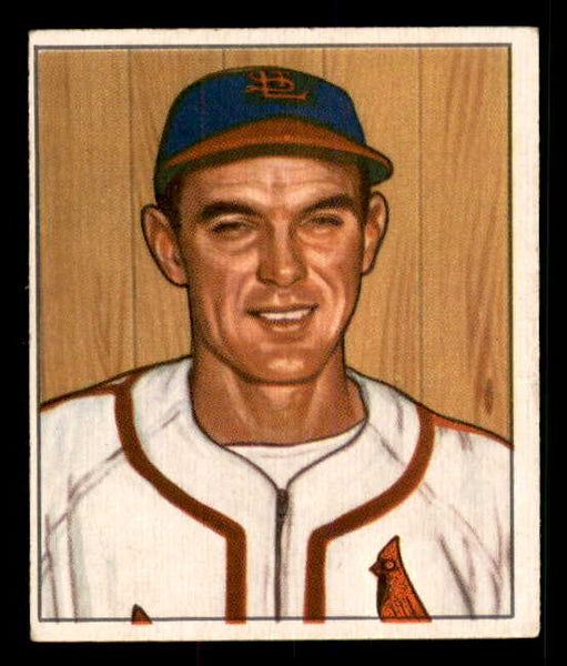 1950 Bowman Baseball #238 Nippy Jones Cardinals EX 533062