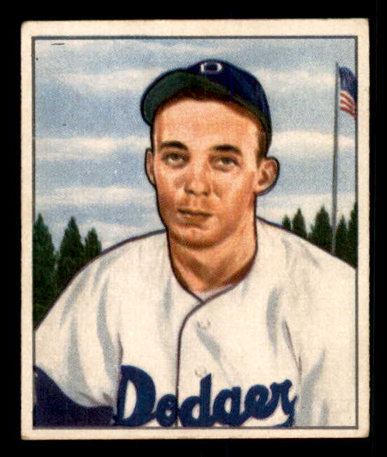 1950 Bowman Baseball #224 Jack Banta Dodgers EX No Copyright 533064