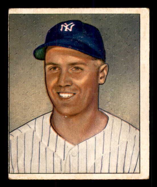 1950 Bowman Baseball #101 Bobby Brown Yankees VG-EX 533066