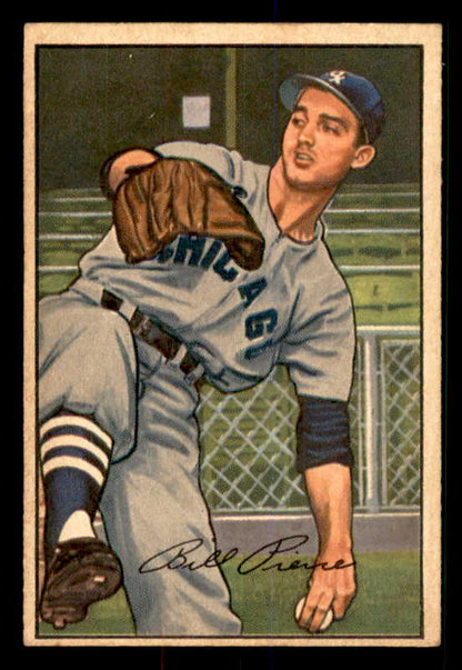 1952 Bowman Baseball #054 Billy Pierce White Sox EX-MT 533079