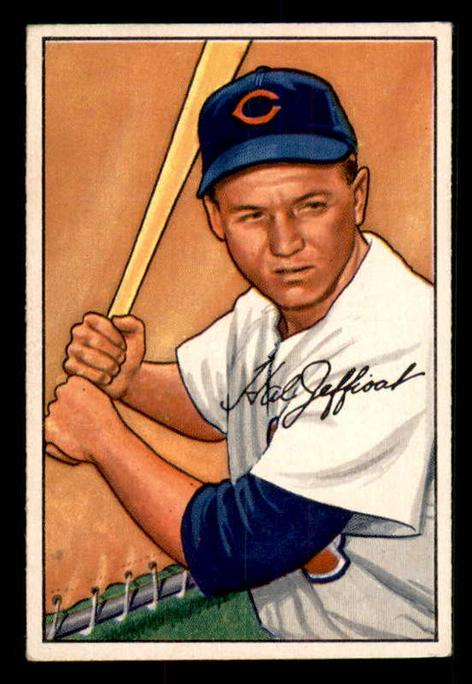 1952 Bowman Baseball #104 Hal Jeffcoat Cubs EX-MT 533084