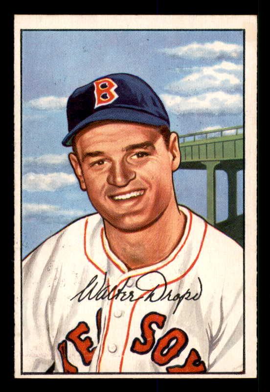 1952 Bowman Baseball #169 Walt Dropo Red Sox EX-MT 533089