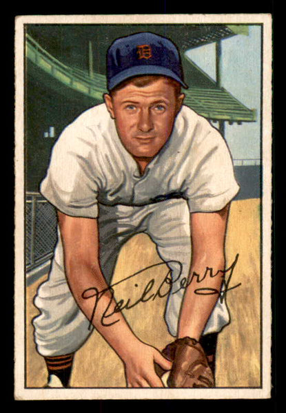 1952 Bowman Baseball #219 Neil Berry Tigers EX-MT 533100