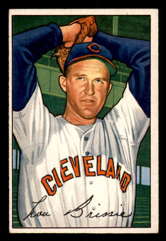 1952 Bowman Baseball #079 Lou Brissie Indians EX-MT 533101