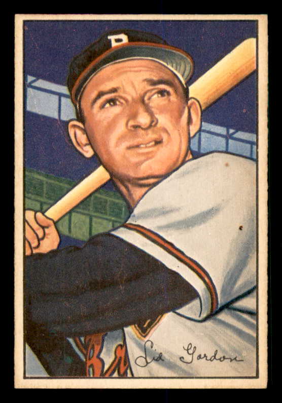 1952 Bowman Baseball #060 Sid Gordon Braves EX-MT 533103
