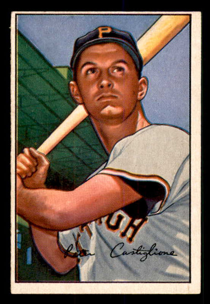 1952 Bowman Baseball #047 Pete Castiglione Pirates EX-MT 533107