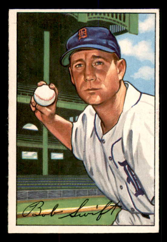 1952 Bowman Baseball #131 Bob Swift Tigers EX-MT 533108