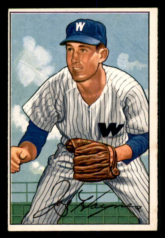 1952 Bowman Baseball #103 Joe Haynes Senators EX-MT 533114