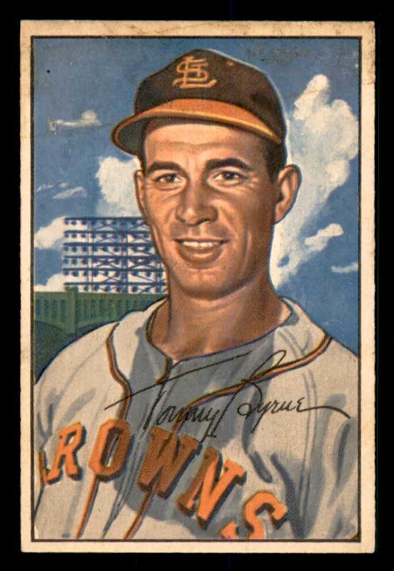 1952 Bowman Baseball #061 Tommy Byrne Browns EX-MT 533116