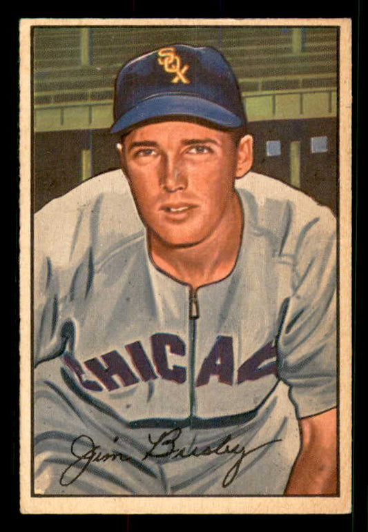 1952 Bowman Baseball #068 Jim Busby White Sox EX-MT 533121