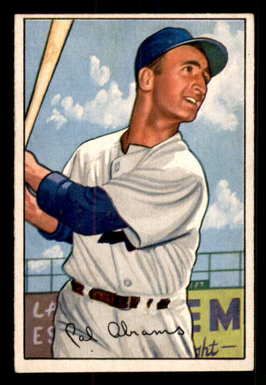 1952 Bowman Baseball #086 Cal Abrams Dodgers EX-MT 533128