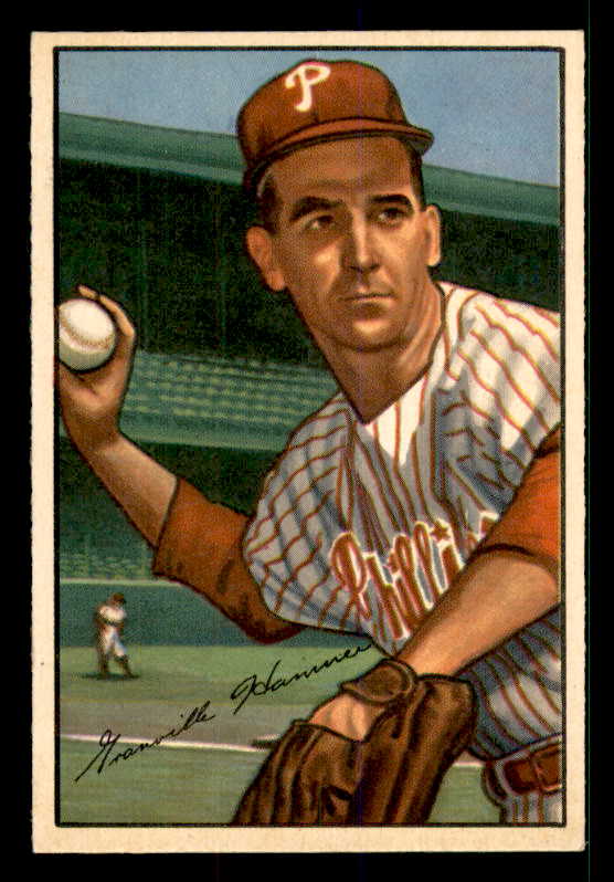 1952 Bowman Baseball #035 Granny Hamner Phillies EX-MT 533131