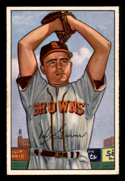 1952 Bowman Baseball #029 Ned Garver Browns EX-MT 533133