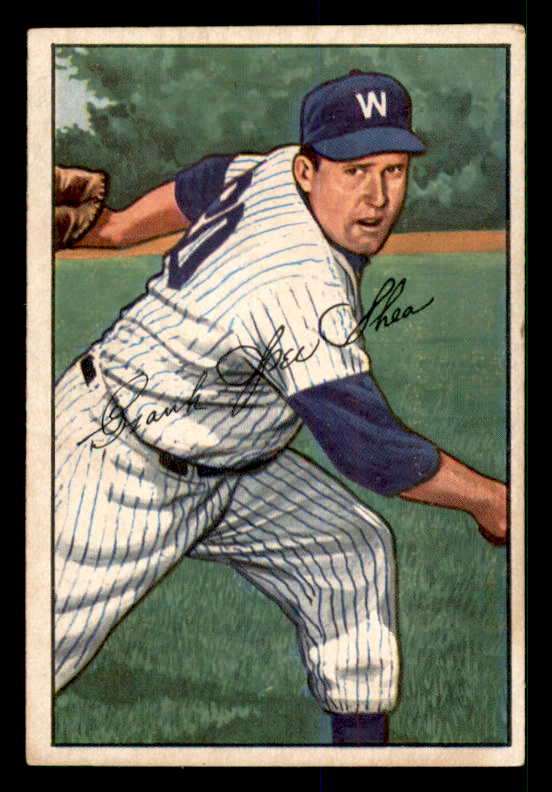 1952 Bowman Baseball #230 Frank Shea Senators EX-MT 533140