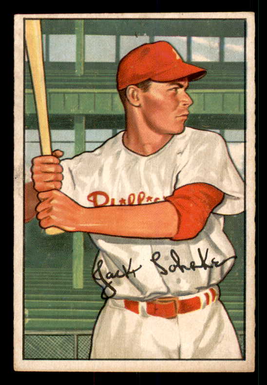 1952 Bowman Baseball #251 Jack Lohrke Phillies EX 533150